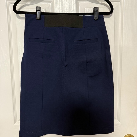 Theory Navy Pencil Skirt - Picture 2 of 3